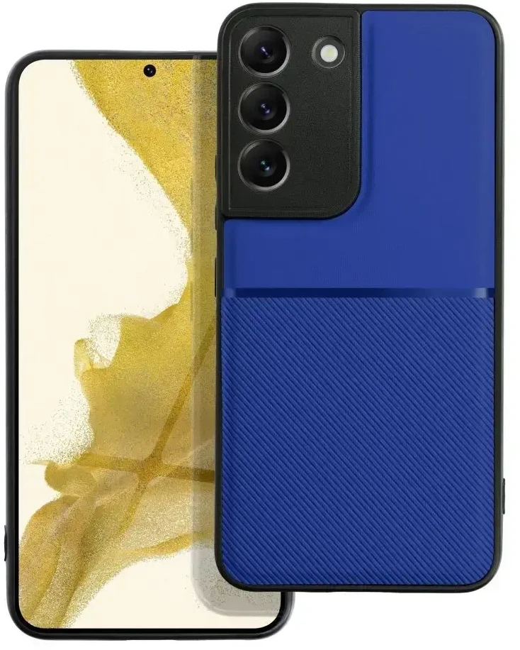 Forcell Oem NOBLE dėklas skirtas Samsung Galaxy S22 mėlynos spalvos