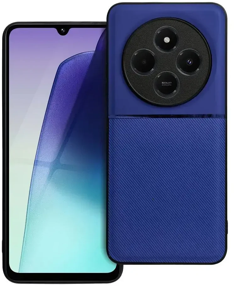 Forcell Oem NOBLE dėklas skirtas Xiaomi Redmi 14C mėlynos spalvos