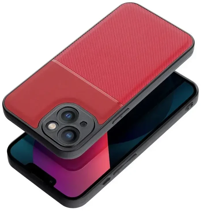 OEM dėklas, skirtas iPhone 13, kilnus, raudonas