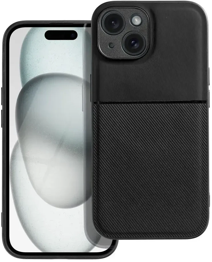 Dėklas Forcell Oem Case for iPhone 15 Noble juodas