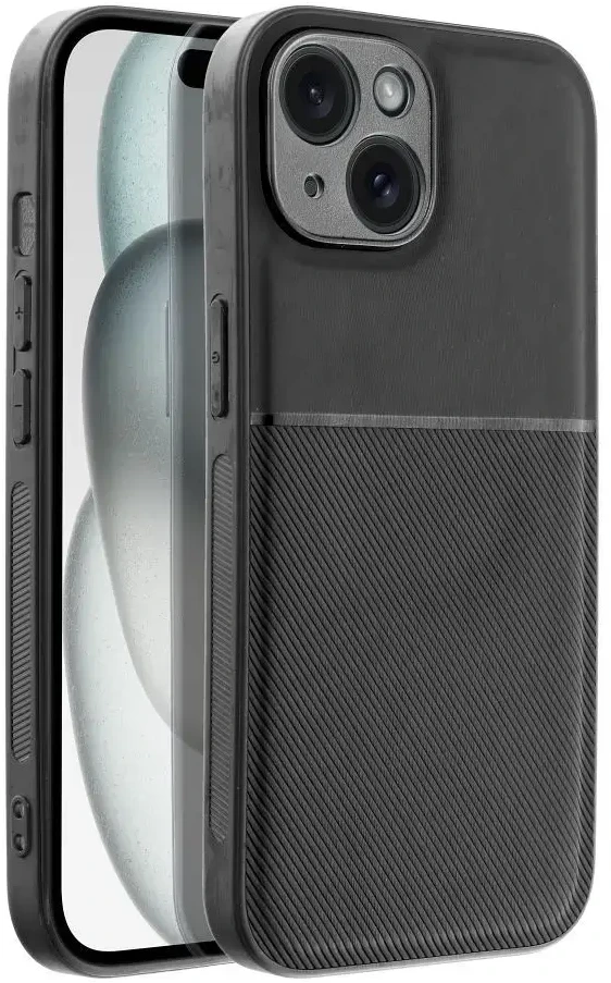 Dėklas Forcell Oem Case for iPhone 15 Noble juodas
