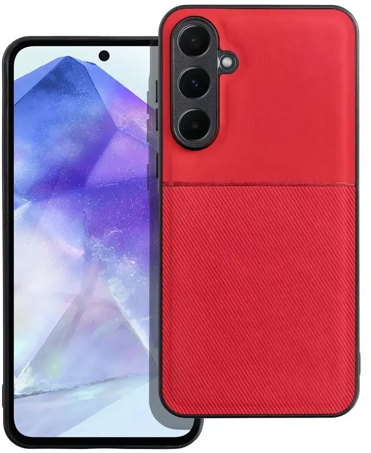 Forcell Oem NOBLE dėklas skirtas Samsung Galaxy A55 5G red