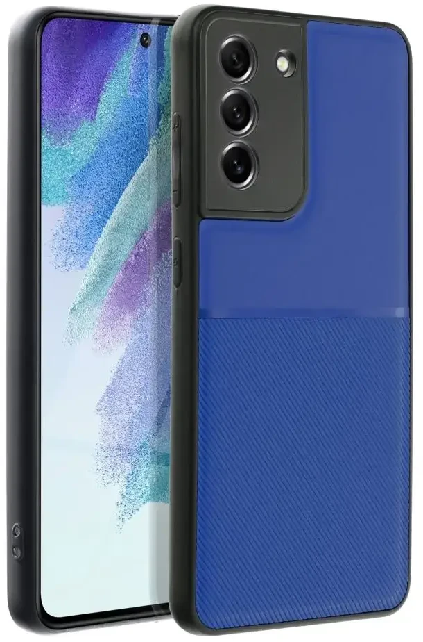 Oem NOBLE dėklas skirtas Samsung Galaxy S21 FE mėlynos spalvos