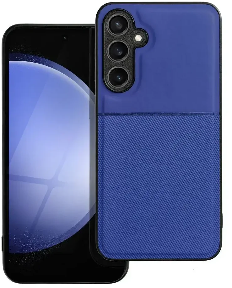 Forcell Oem NOBLE dėklas skirtas Samsung Galaxy S23 FE mėlynos spalvos