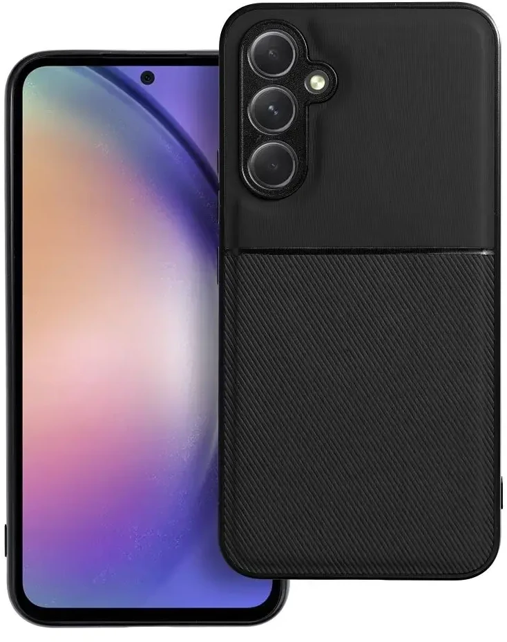 Forcell Oem NOBLE dėklas skirtas Samsung Galaxy A54 5G juodos spalvos