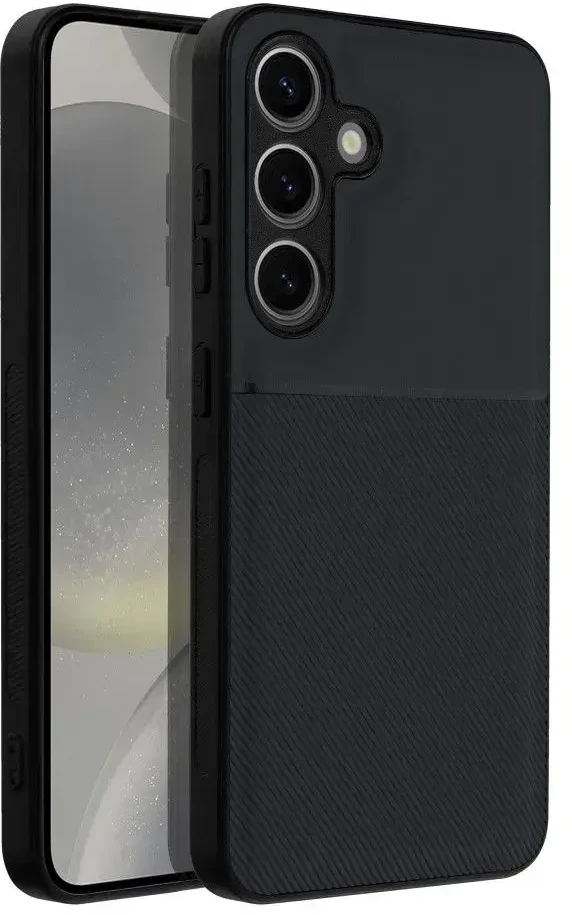 Oem NOBLE dėklas skirtas Samsung Galaxy S24 juodos spalvos