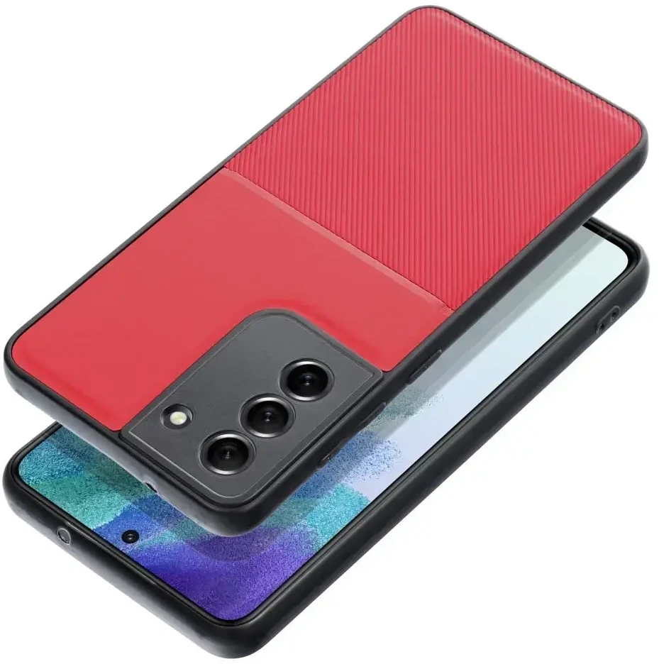 Oem NOBLE dėklas skirtas Samsung Galaxy S21 FE red