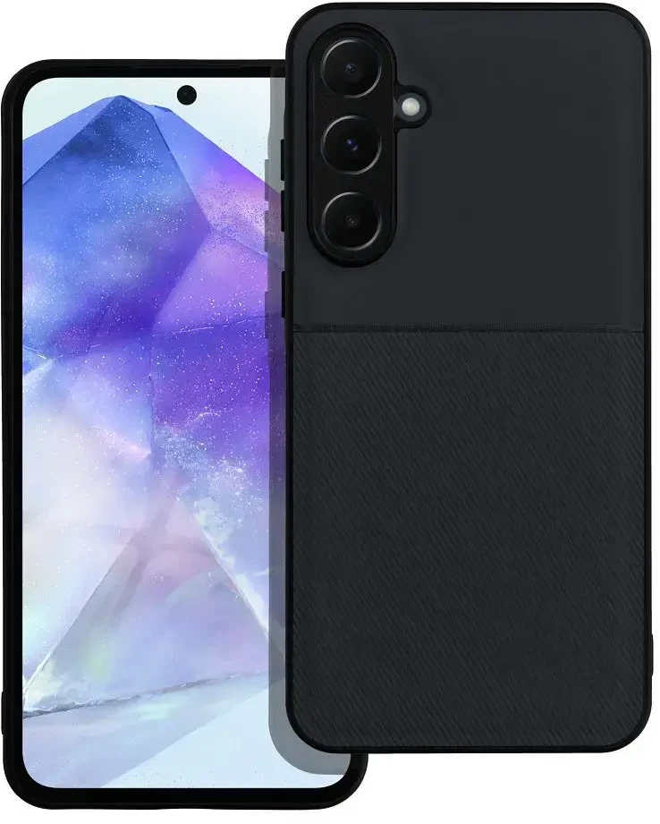 Forcell Oem NOBLE dėklas skirtas Samsung Galaxy A55 5G juodos spalvos