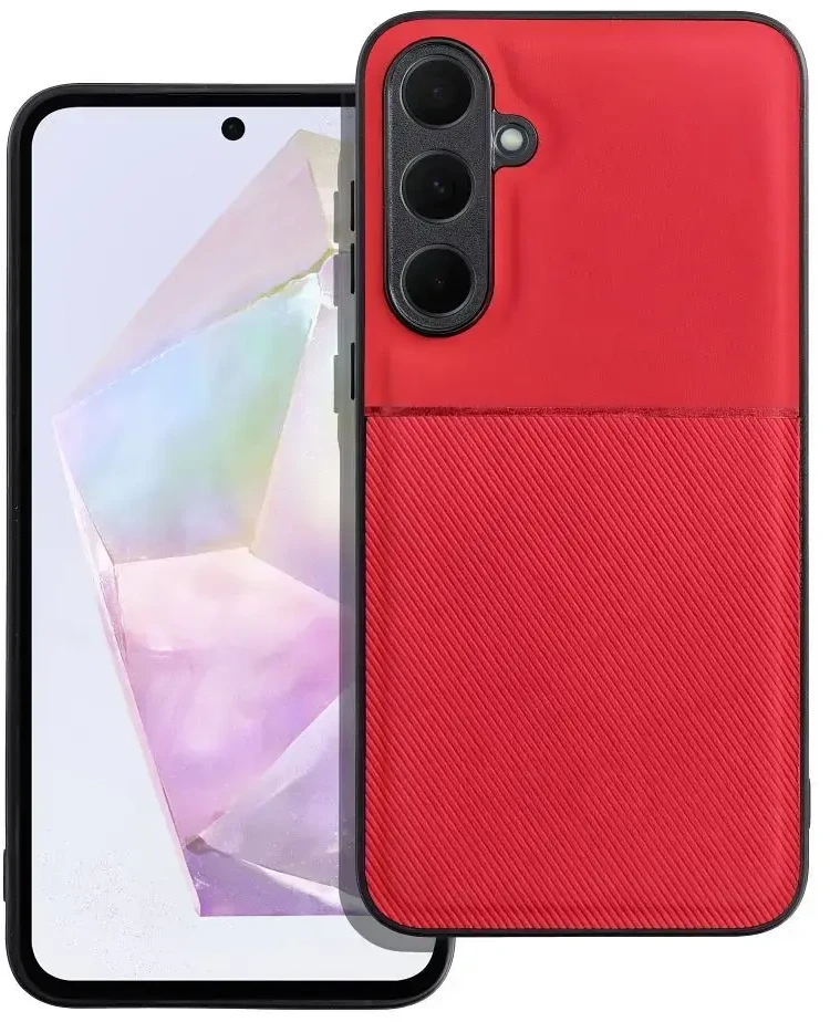 Forcell Oem NOBLE dėklas skirtas Samsung Galaxy A35 5G red