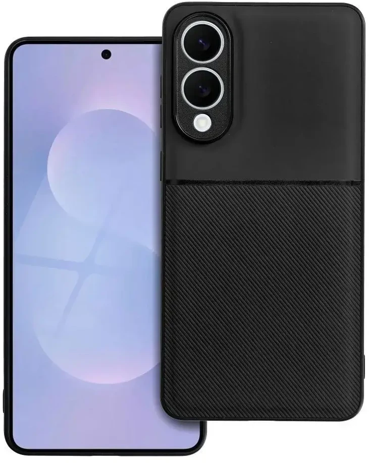 Oem NOBLE dėklas skirtas Samsung Galaxy S25 Edge juodos spalvos