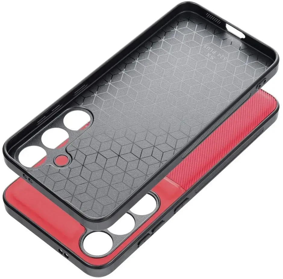 Forcell Oem NOBLE dėklas skirtas Samsung Galaxy S24 Plus red