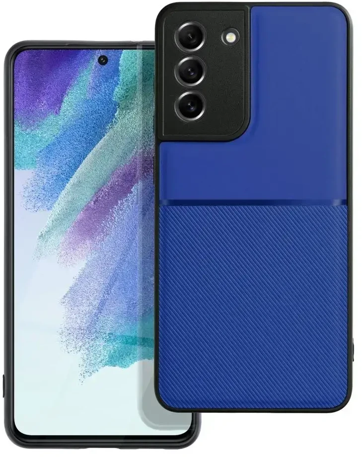 Oem NOBLE dėklas skirtas Samsung Galaxy S21 FE mėlynos spalvos