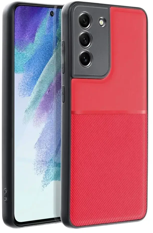 Oem NOBLE dėklas skirtas Samsung Galaxy S21 FE red