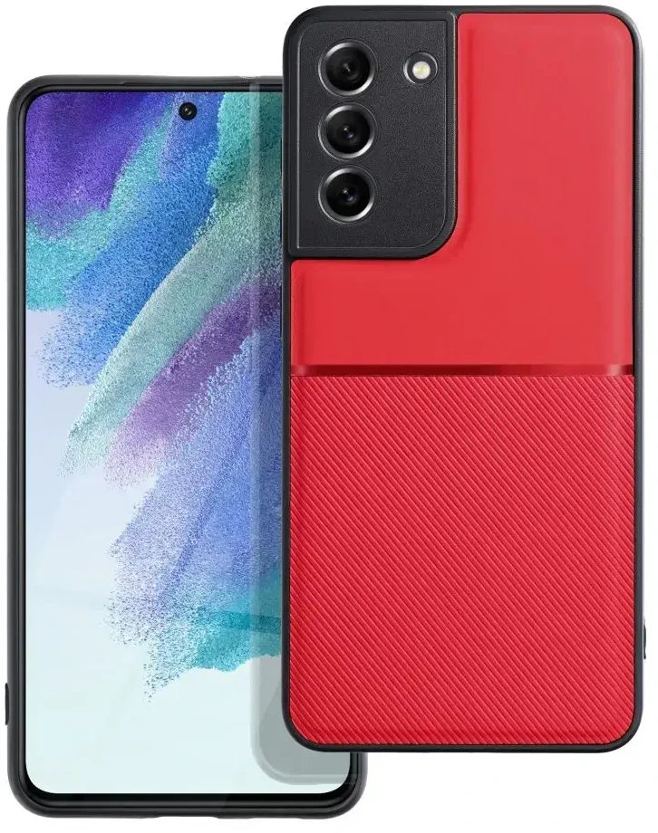 Oem NOBLE dėklas skirtas Samsung Galaxy S21 FE red