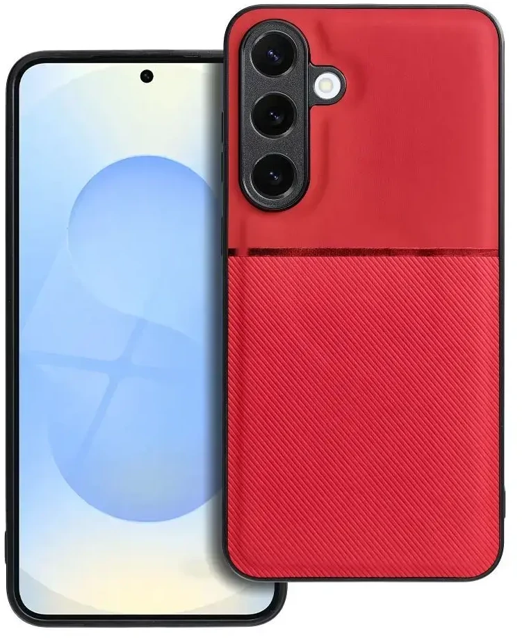 Forcell Oem NOBLE dėklas skirtas Samsung Galaxy S25 Plus red
