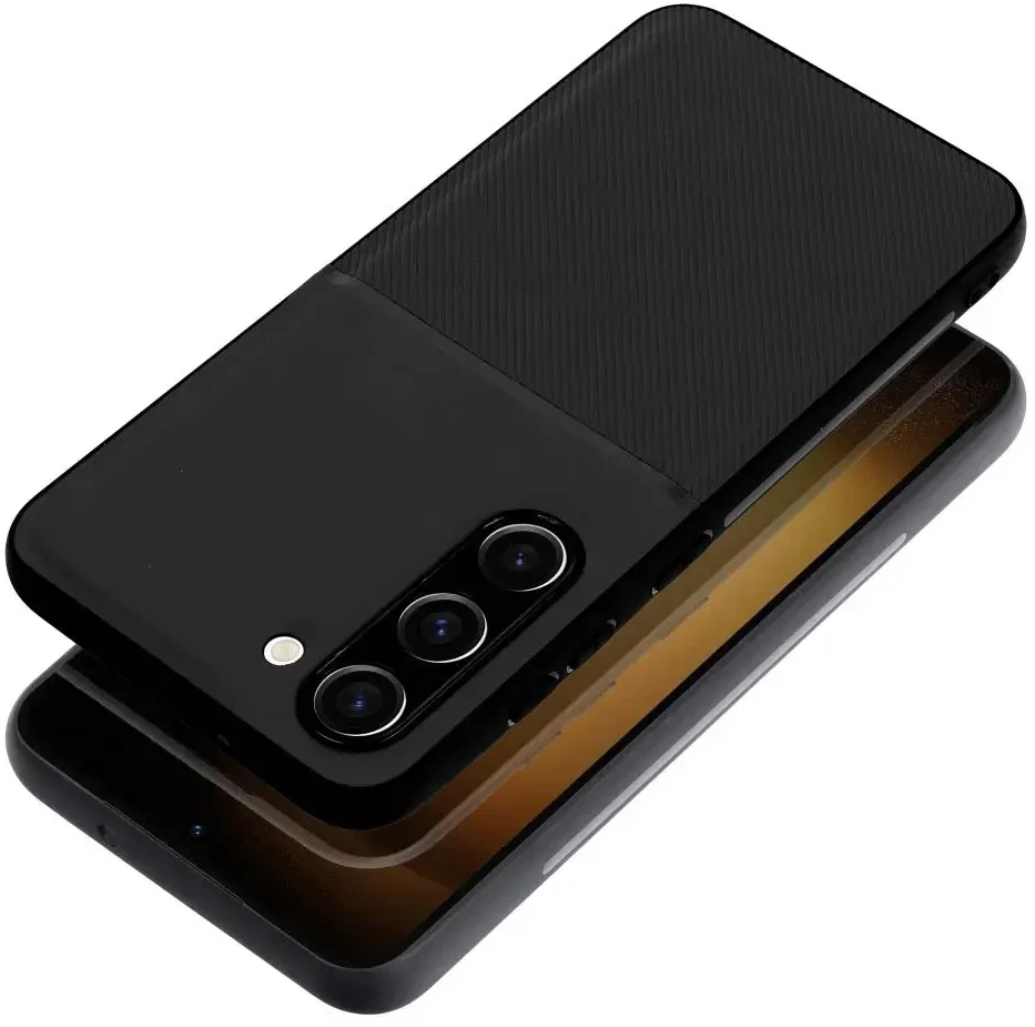 Oem NOBLE dėklas skirtas Samsung Galaxy S23 juodos spalvos