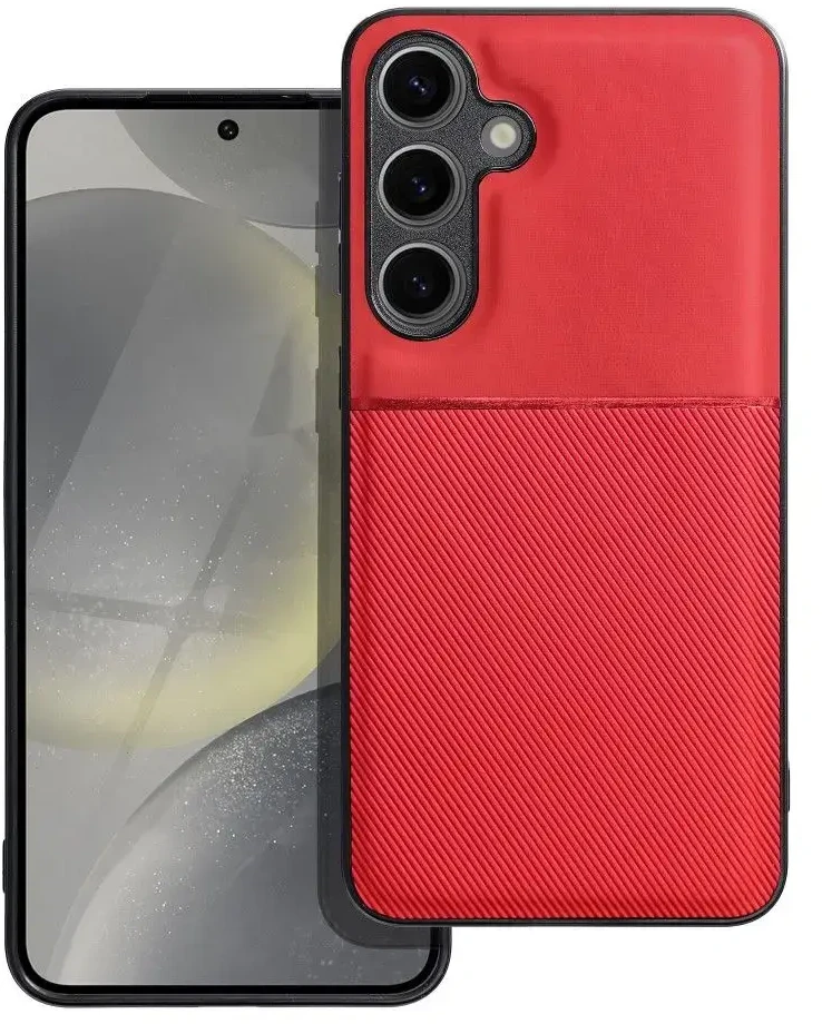 Forcell Oem NOBLE dėklas skirtas Samsung Galaxy S24 Plus red