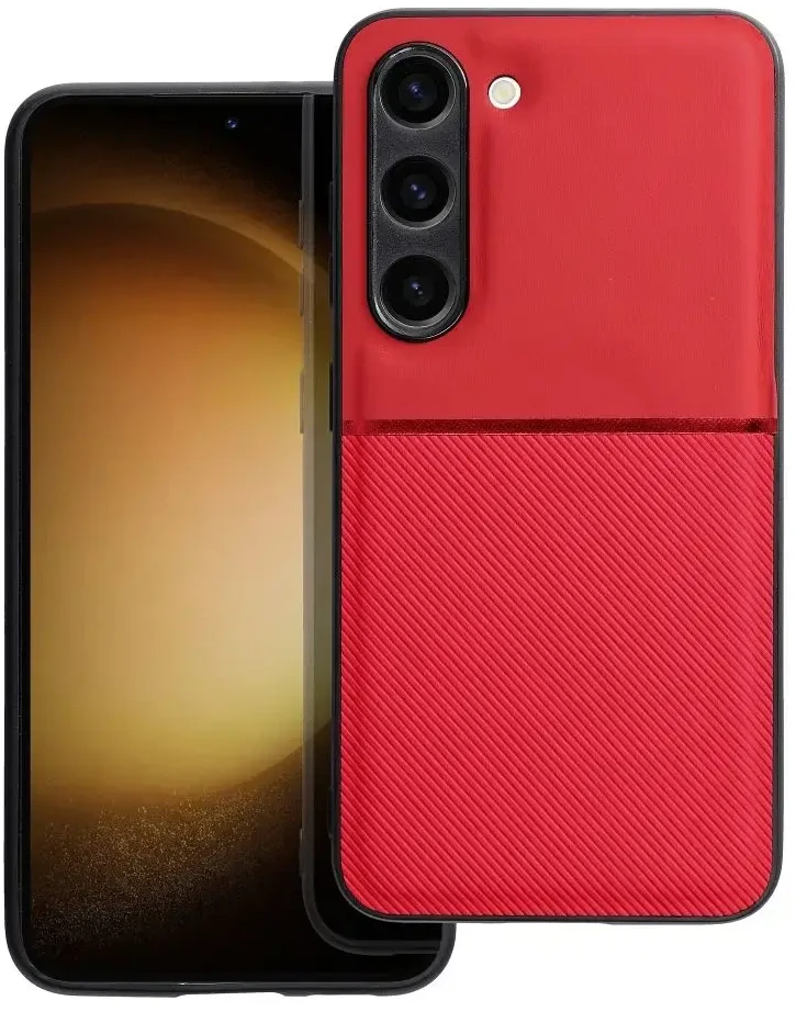 Forcell Oem NOBLE dėklas skirtas Samsung Galaxy S23 red