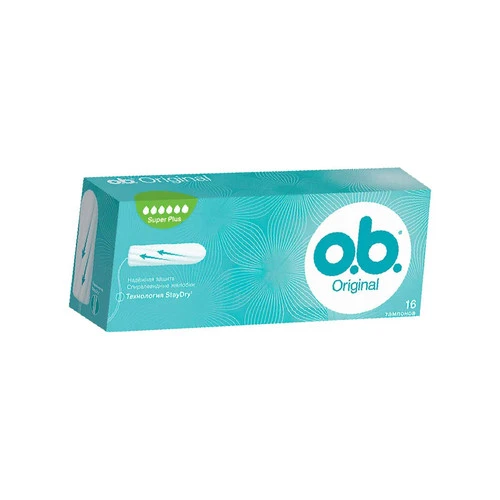 O.B Original Tampony Super Plus 16 vnt.