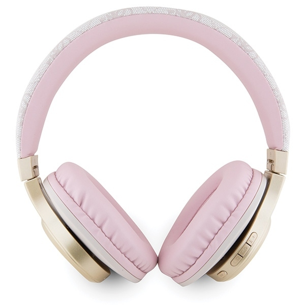 GUESS belaidės ausinės bluetooth GUBH604GEMP (4G Script) rožinė