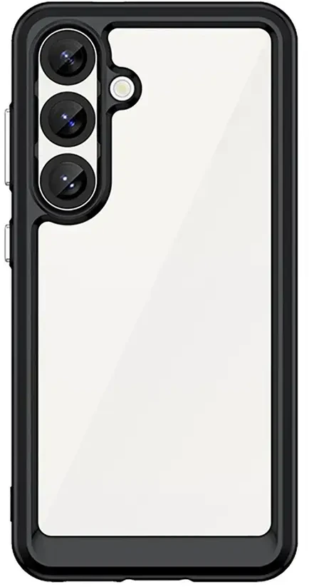 Hurtel Outer Space Case Samsung Galaxy S25 – dėklas telefonui juodos spalvos