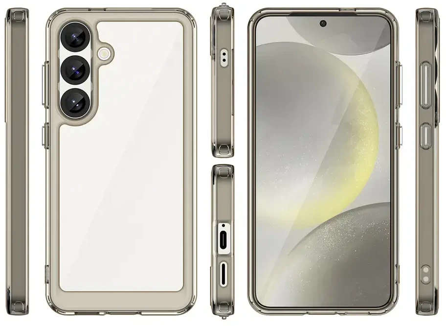 Hurtel Outer Space Case Samsung Galaxy S25 – dėklas telefonui juodos spalvos