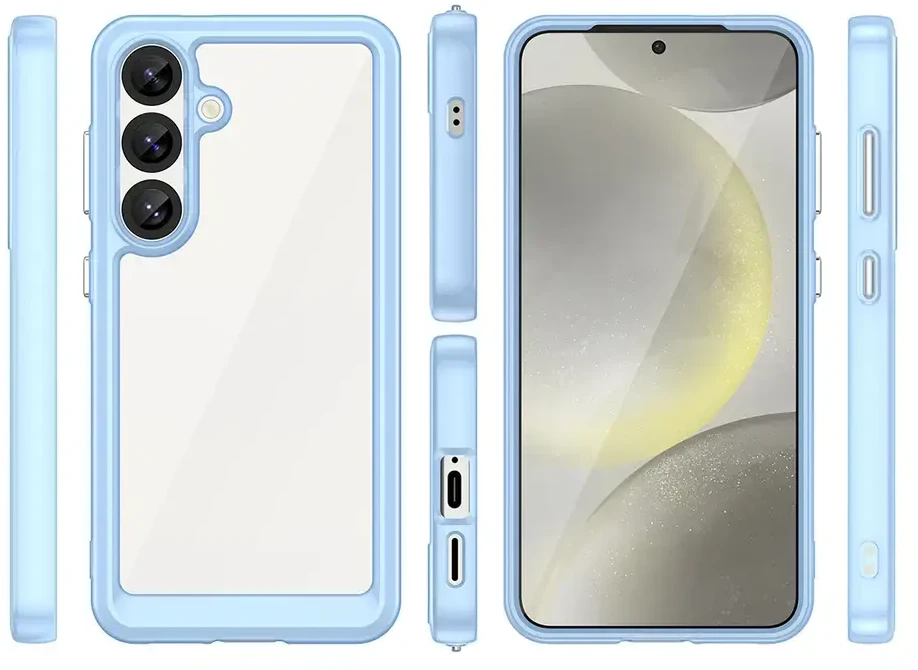 Dėklas Hurtel Outer Space Case Samsung Galaxy S25 – dėkals telefonui mėlynos spalvos