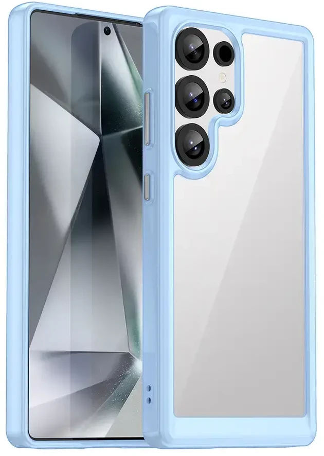 Hurtel Outer Space Case Samsung Galaxy S25 Ultra – dėklas telefonui mėlynos spalvos