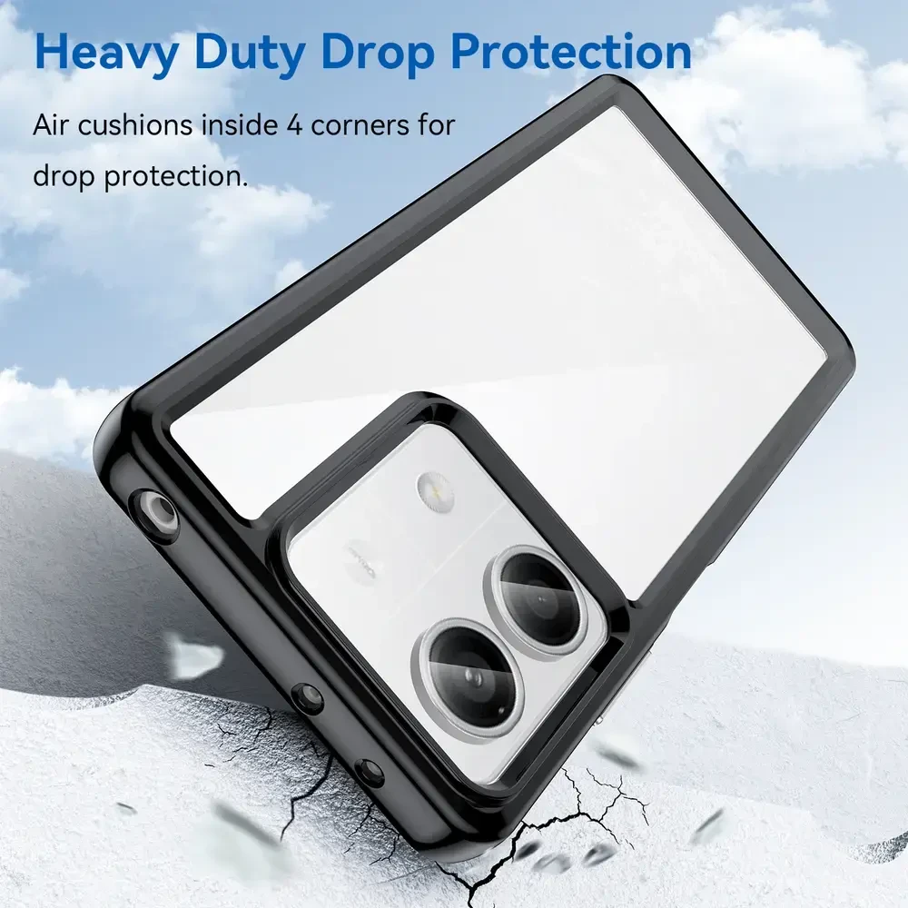 Hurtel Outer Space gel frame Xiaomi Redmi Note 13 Pro – dėklas telefonui mėlynos spalvos