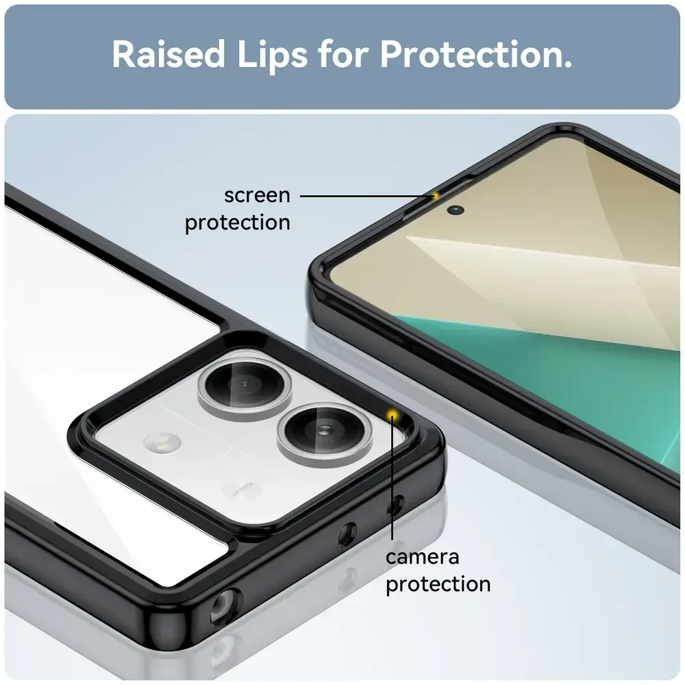 Hurtel Outer Space gel frame Xiaomi Redmi Note 13 Pro – dėklas telefonui mėlynos spalvos