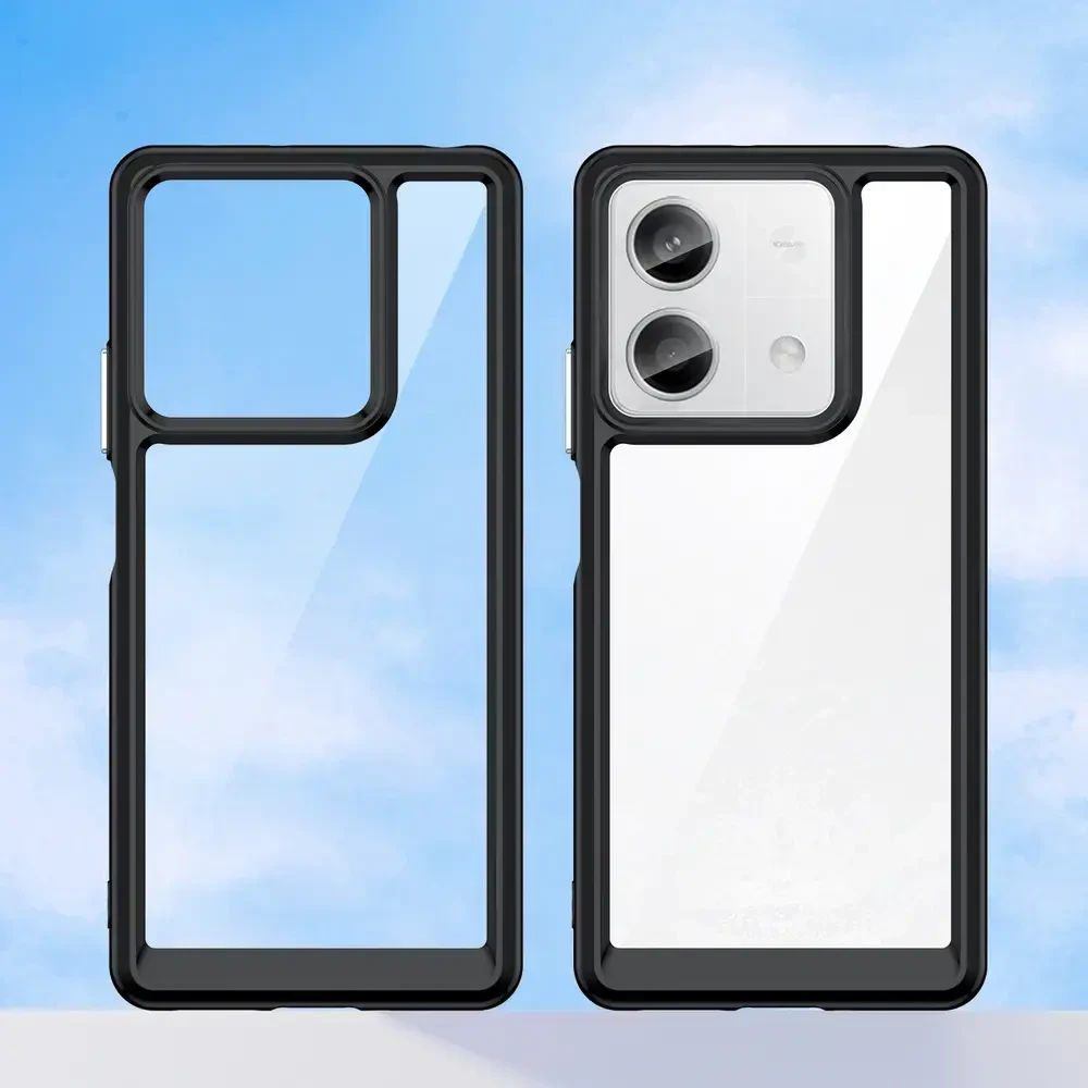 Hurtel Outer Space gel frame Xiaomi Redmi Note 13 Pro – dėklas telefonui mėlynos spalvos
