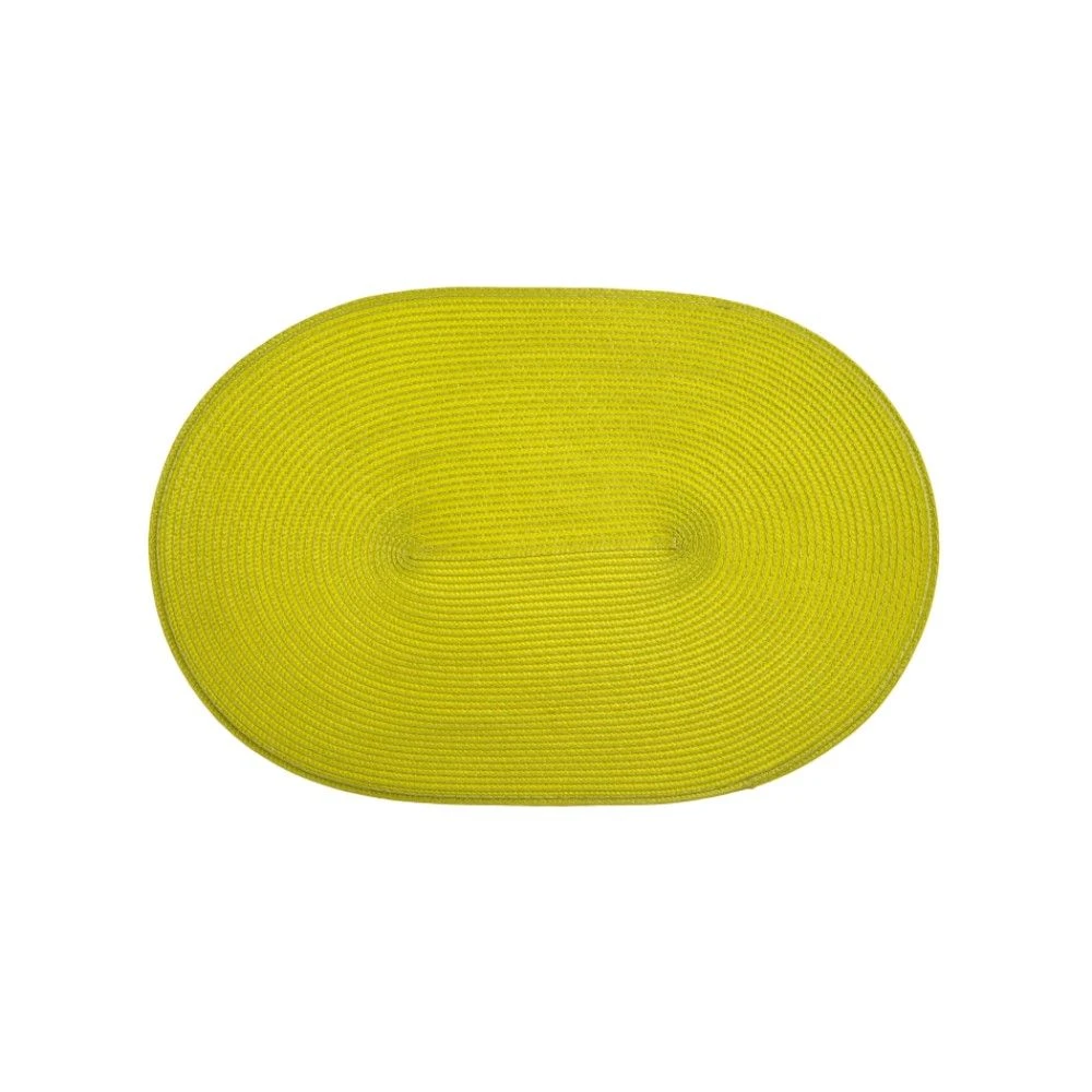 Stalo kilimėlis Fusion Fresh Žalias 45 x 30 cm ovalus AMBITION