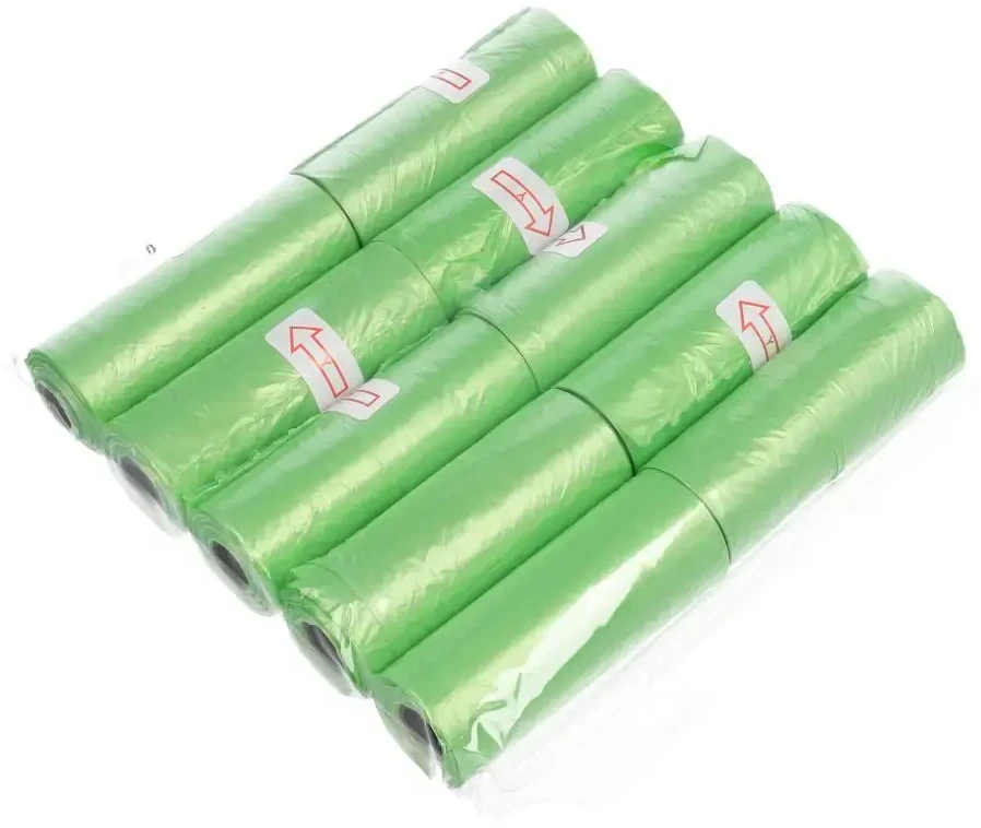 Oem Plastic bags for dog excrement 10 rolls žalias