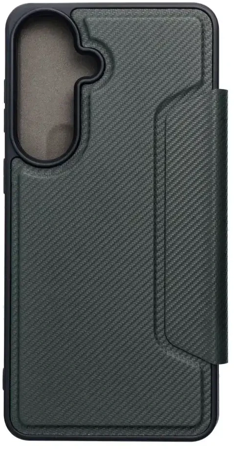 Oem Samsung S26 PLUS Razor Book atverčiamas dėklas, tamsiai žalias