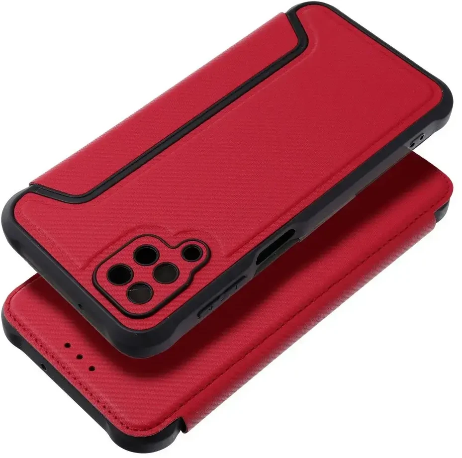OEM RAZOR Book dėklas Xiaomi Redmi 14C raudonas