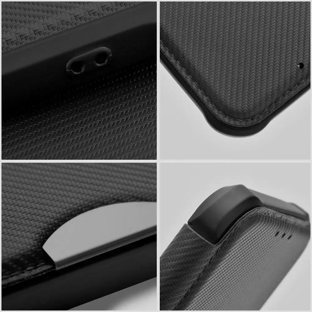 Dėklas Oem RAZOR Book skirtas Xiaomi Redmi Note 11 / 11S juodos spalvos
