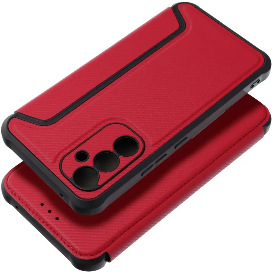 Dėklas Oem RAZOR Book skirta Samsung Galaxy A54 5G raudona
