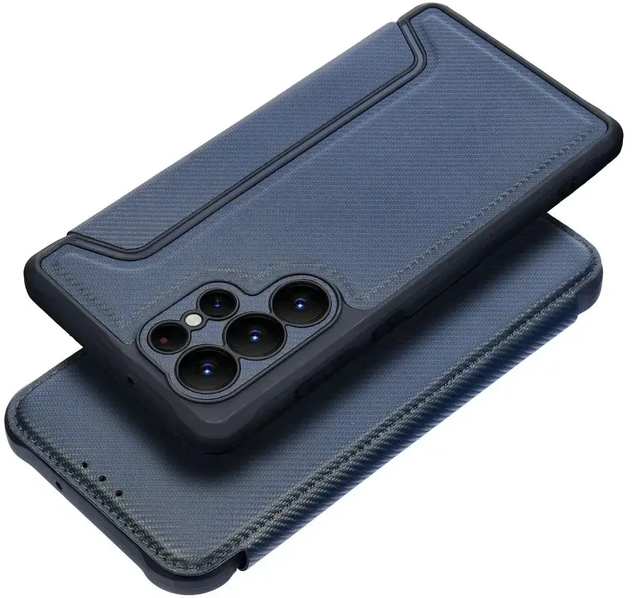 Dėklas Oem RAZOR Book skirtas Samsung Galaxy A36 5G mėlynos spalvos