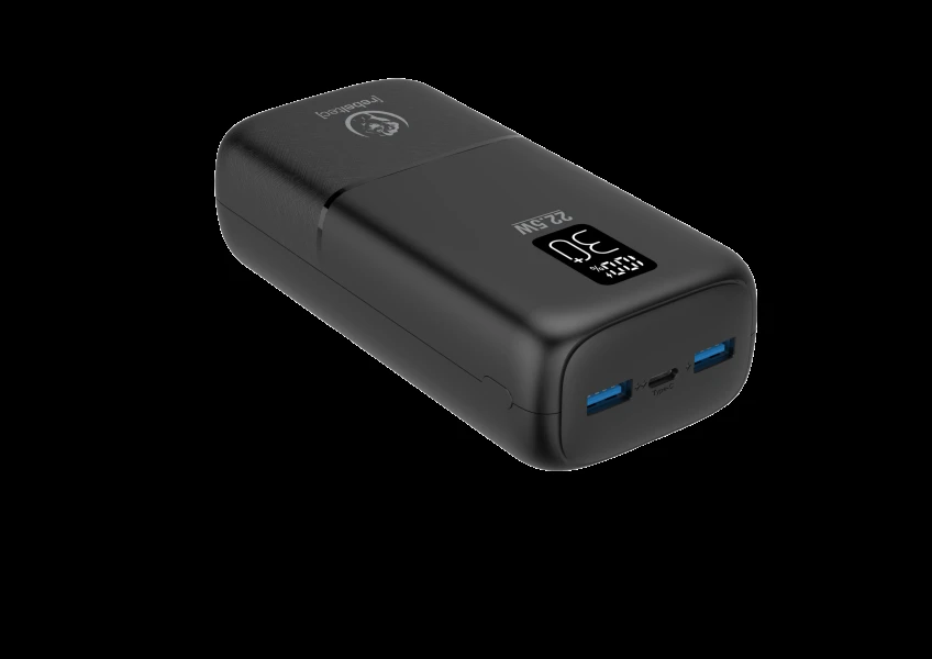 "Rebeltec" powerbank P30 22,5W 30000mAh 30W juodas
