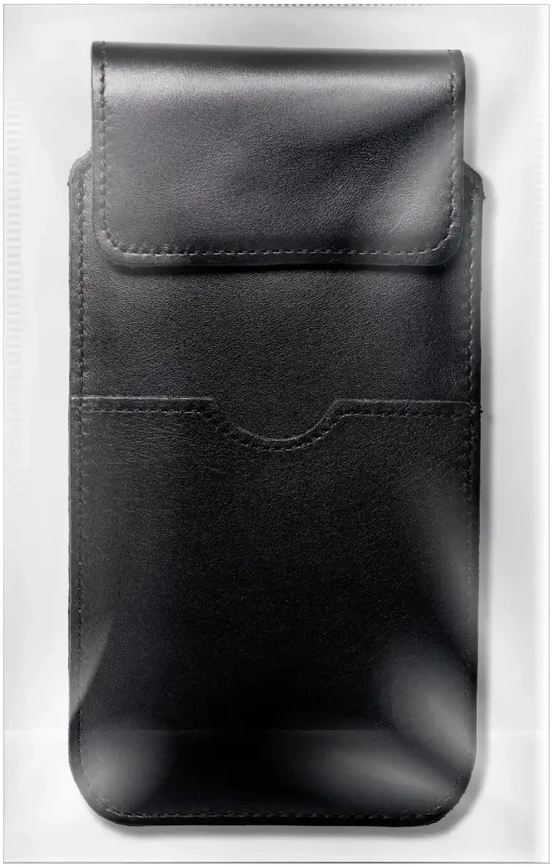 Dėklas OEM odinis universalus slankiklis su atvartu - ROYAL / juoda - Dydis 2XL + platus - SAMSUNG A12 / NOTE 9 / XIAOMI REDMI NOTE 10 PRO