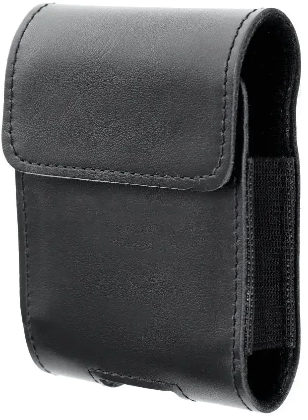 Dėklas Oem ROYAL universal horizontal leather belt holster size V skirtas Samsung Galaxy FLIP 1 / 2 / 3 / 4 / Huawei P50 Pocket / Motorola RAZR 5G juodos spalvos