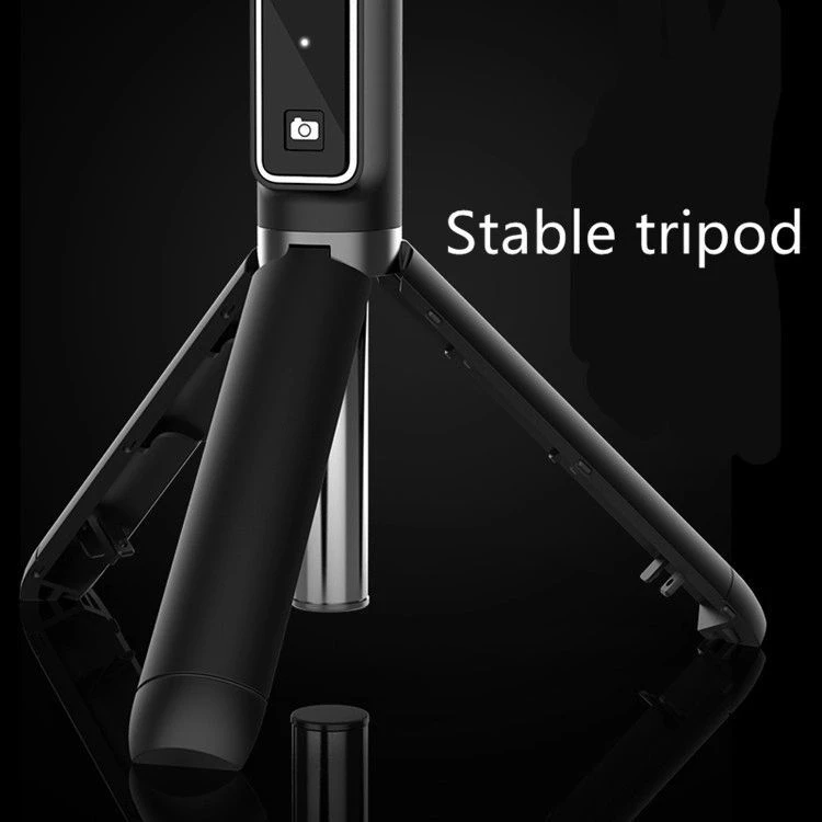 Oem Topt Asmenukių lazda MINI – su atjungiamu bluetooth nuotoliniu valdymu ir trikoju – P50 baltos spalvos