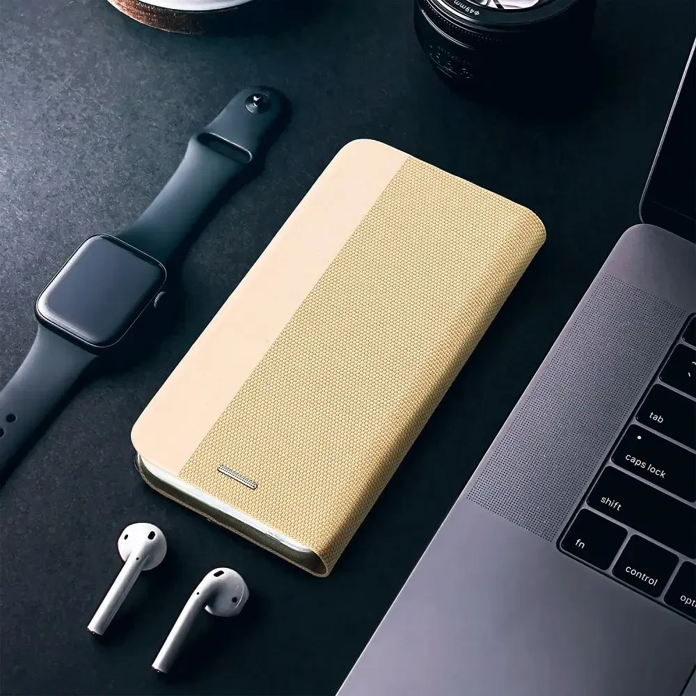 Oem JAUTRUS atverčiamas dėklas, skirtas XIAOMI Redmi A5 (173,3 x 79,4 x 8,26), auksinis