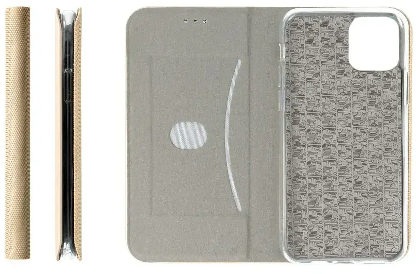 Oem JAUTRUS atverčiamas dėklas, skirtas XIAOMI Redmi A5 (173,3 x 79,4 x 8,26), auksinis