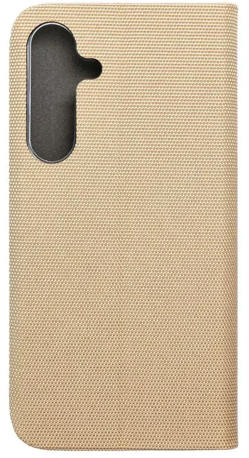 Oem SENSITIVE Book dėklas skirtas Samsung Galaxy S25 Plus aukso spalvos