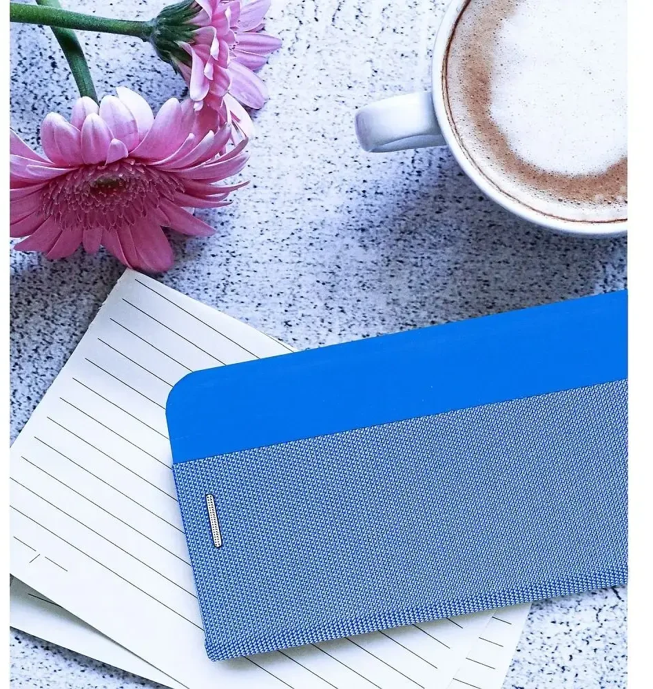 Oem SENSITIVE Book dėklas skirtas Samsung Galaxy A40 mėlynos spalvos