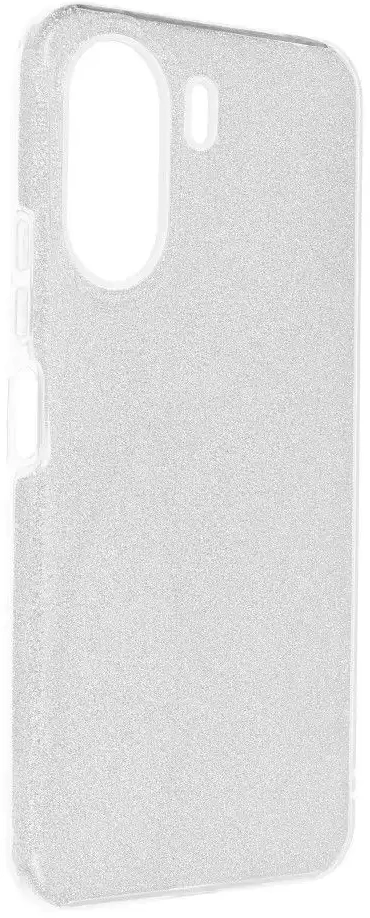 Forcell Oem SHINING Dėklas skirtas Xiaomi Redmi 13C / POCO C65 sidabro spalvos