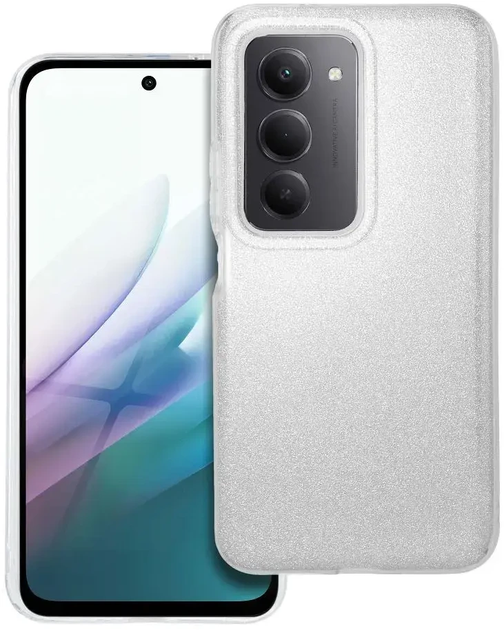 Oem ŽVILGANTIS XIAOMI Redmi 15 4G / 15 5G dėklas, sidabrinis