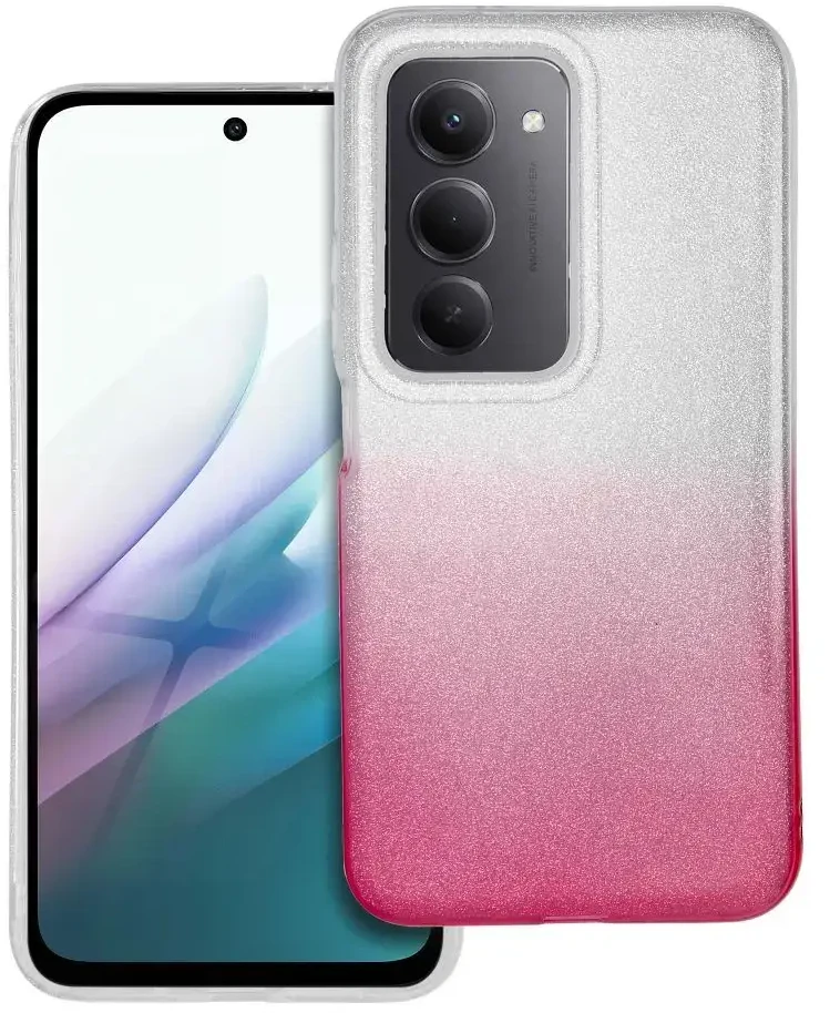Oem ŽVILGANTIS XIAOMI Redmi 15 4G / 15 5G dėklas, skaidrus, rožinis