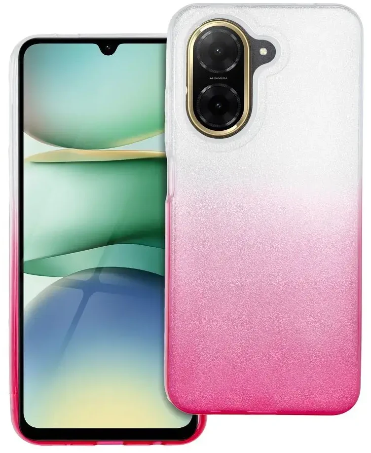 Oem Dėklas na Xiaomi Redmi A5 ( 171,7 x 77,8 x 8,26 ) Shining transparentne rožinė